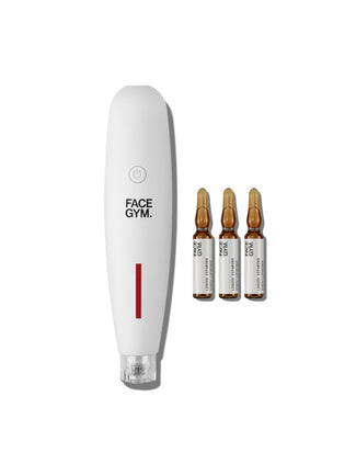 Faceshot two-in-one micro-needling device Faceshot two-in-one micro-needling device pack shot