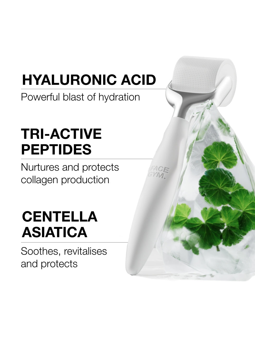 ボディ・フェイスケア Microcurrent Face Lifting Roller 美顔器 リフトアップ 美顔ローラー 微弱電流 防水仕様 充電不要 小顔